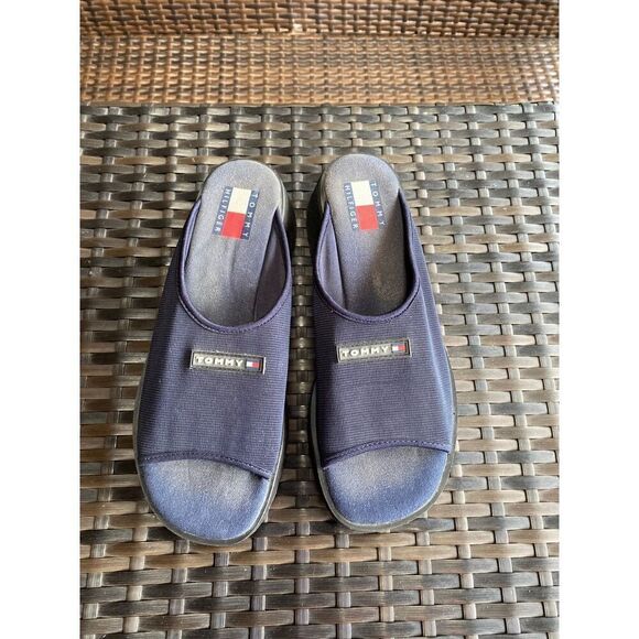 Tommy Hilfiger Y2K, vintage platform sandals - Picture 2 of 6